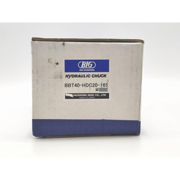 箱よごれあり 新品 BIG BBT40-HDC20-165 HYDRAULIC CHUCK