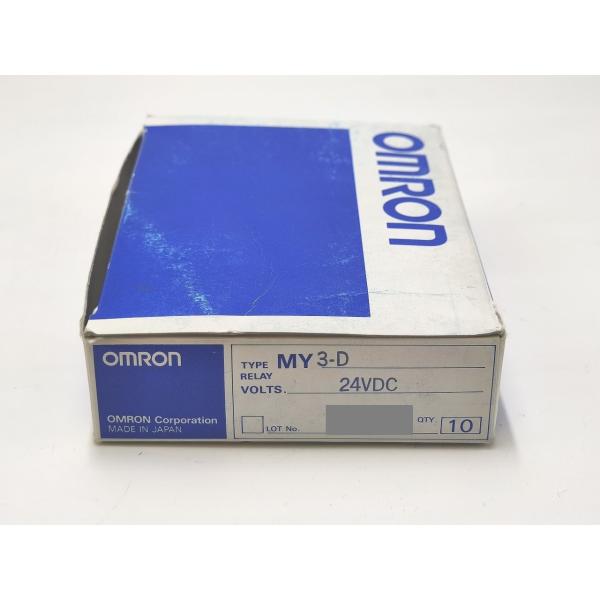 中古か未使用か不明 10個入り オムロン MY3-D 24VDC OMRON