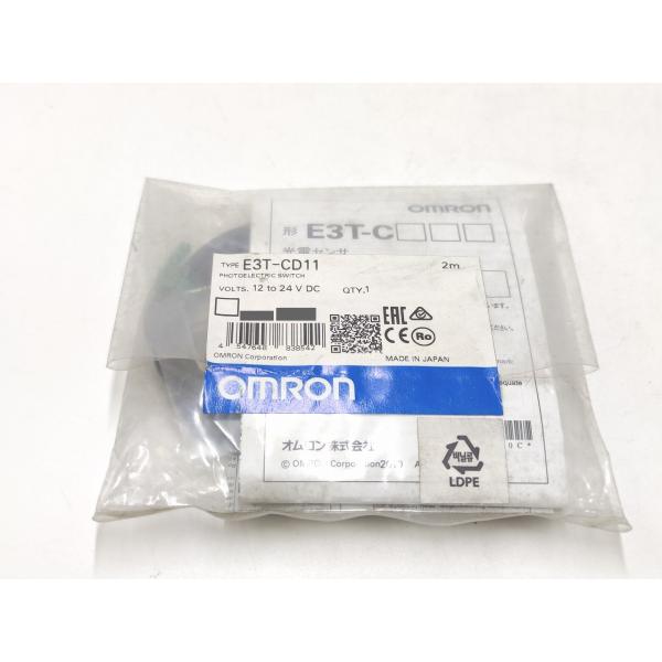 袋よごれあり 未使用 オムロン E3T-CD11 2m 12to24VDC OMRON