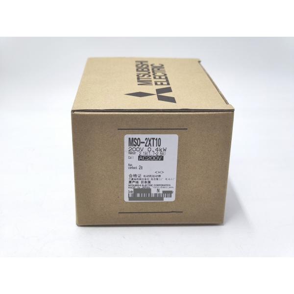 新品 三菱 MSO-2xT10 200V 0.4kw 2.1A(1.7-2.5A) AC200V 2a