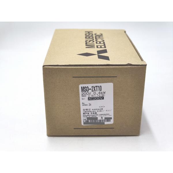 新品 三菱 MSO-2xT10 200V 0.4kw 2.1A(1.7-2.5A) AC200V 2a その2