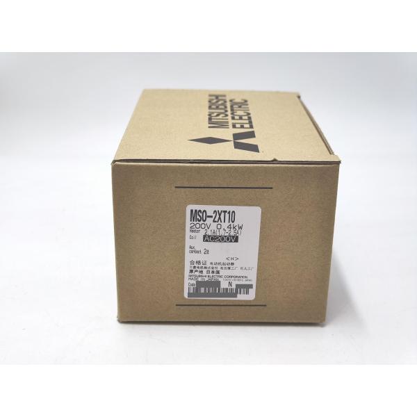 新品 三菱 MSO-2xT10 200V 0.4kw 2.1A(1.7-2.5A) AC200V 2a その1