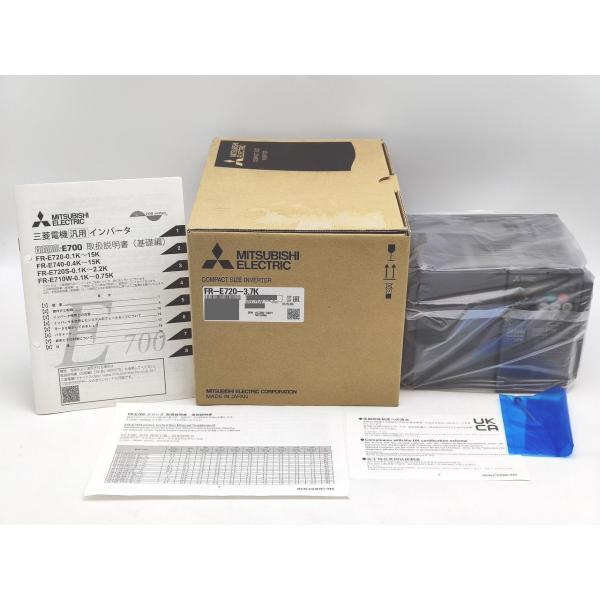 箱いたみあり 2022年製 新品 三菱 MITSUBISHI FR-E720-3.7K