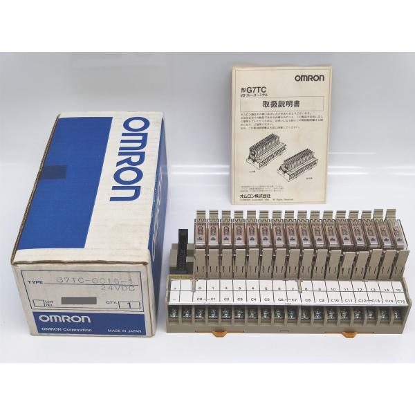 中古か未使用か不明 オムロン OMRON G7TC-OC16-1 24VDC