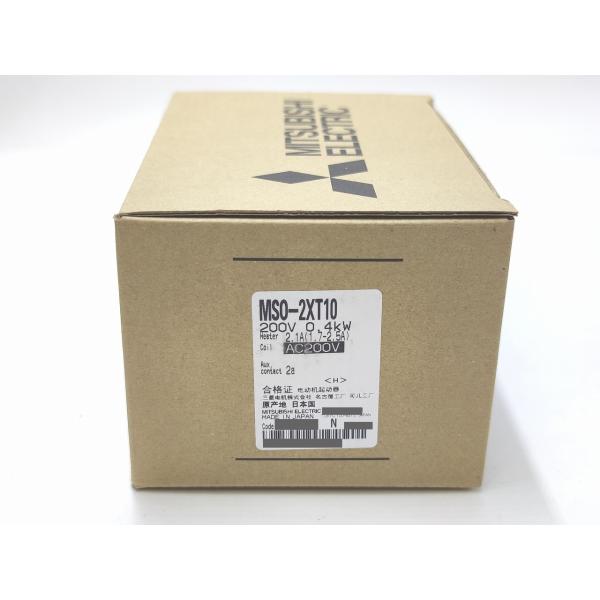 新品 三菱 MSO-2xT10 200V 0.4kw 2.1A(1.7-2.5A) AC200V 2a その7