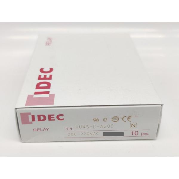 箱汚れあり 新品 アイデック IDEC RU4S-C-A200 200-220VAC 10個セット