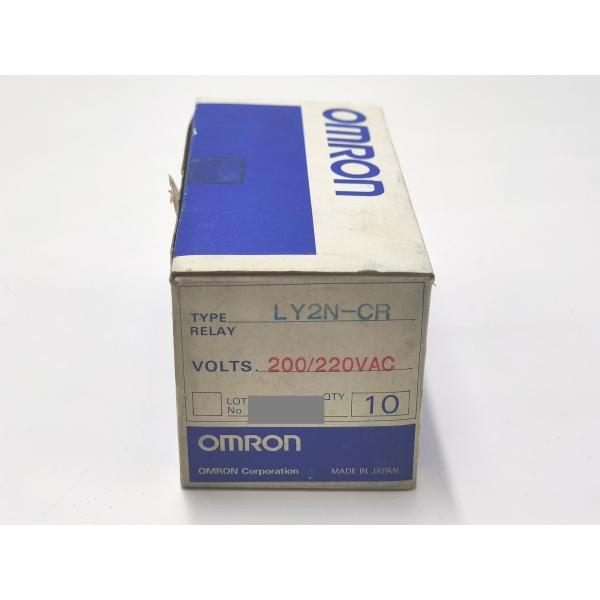 箱いたみあり 箱開封済み 未使用 オムロン LY2N-CR OMRON