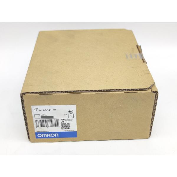 箱汚れあり 新品 オムロン OMRON CS1W-AD041-V1