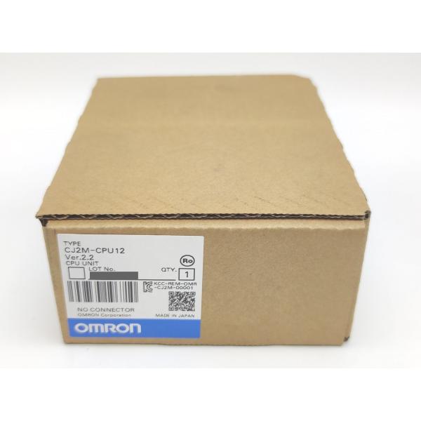 新品 オムロン OMRON CJ2M-CPU12 Ver.2.2