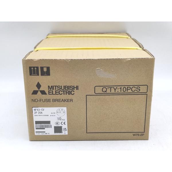 本体×10個入り 箱いたみ 新品 三菱 MITSUBISHI NF63-CV 2P 20A その8