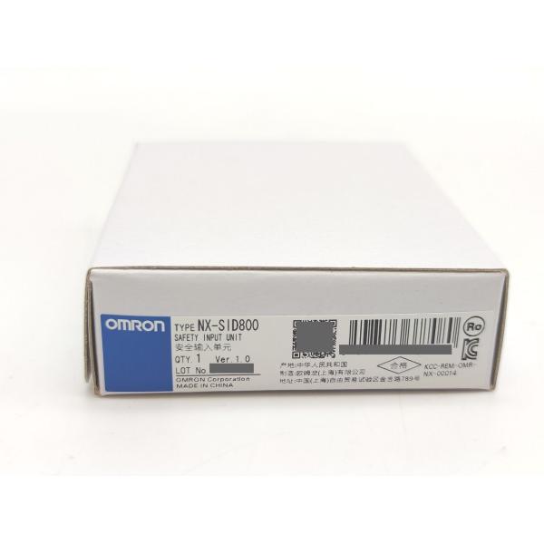 箱いたみあり 新品 オムロン OMRON NX-SID800 Ver.1.0