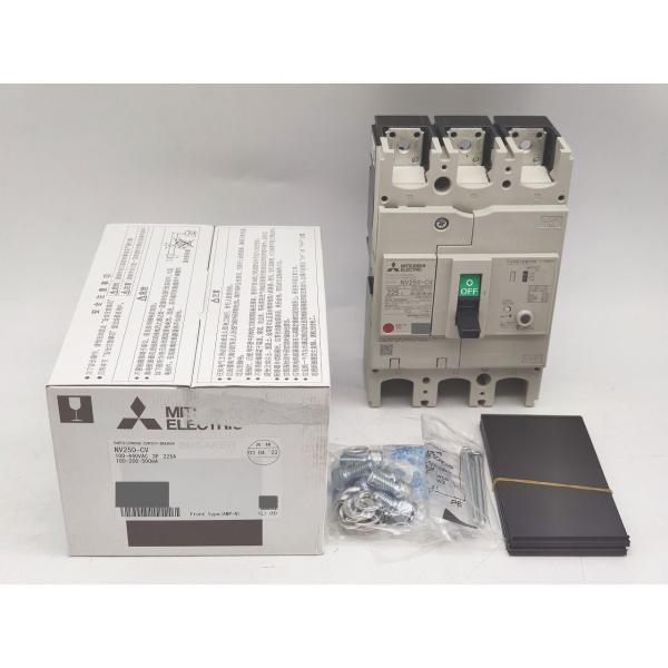 箱いたみあり 新品 三菱 MITSUBISHI NV250-CV 100-440VAC 3P 225A 100・200・500mA その5