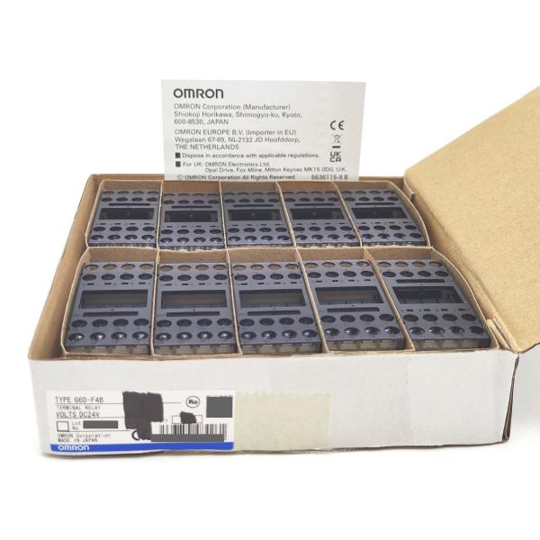 箱汚れ・いたみ 未使用 オムロン OMRON G6D-F4B DC24V 本体×10入り その3