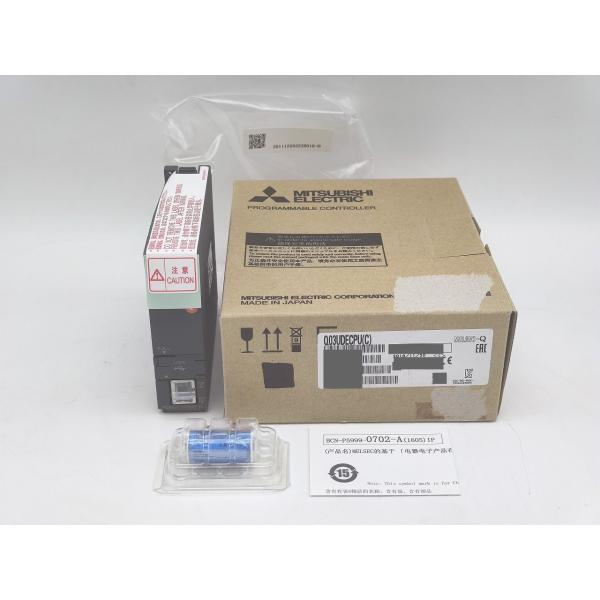 箱いたみあり 2018年製 中古か未使用か不明 三菱 MITSUBISHI Q03UDECPU(C) Q6BAT