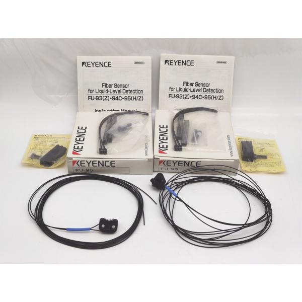 2点セット 中古か未使用か不明 キーエンス KEYENCE FU-95