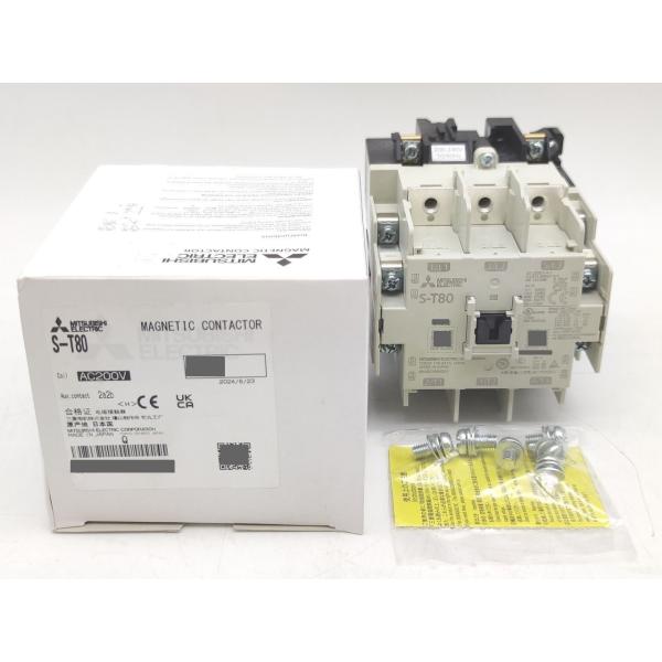 新品 三菱 MITSUBISHI S-T80 AC200V 2a2b その1