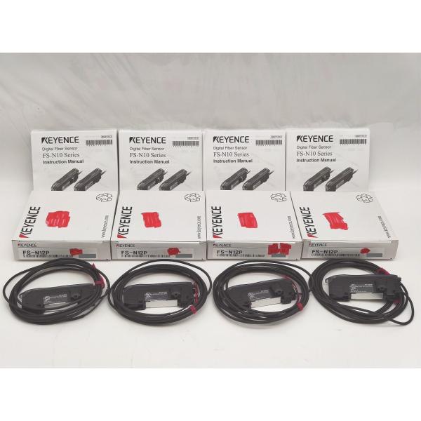4点セット 箱マジック書込あり 未使用 キーエンス KEYENCE FS-N12P