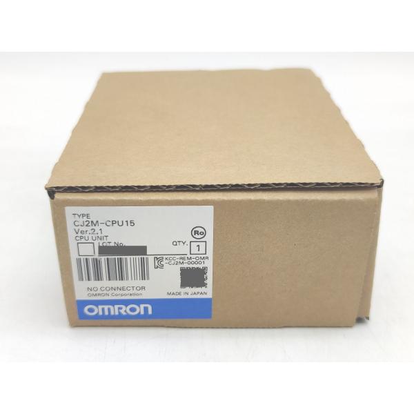 新品 オムロン OMRON CJ2M-CPU15 Ver.2.1