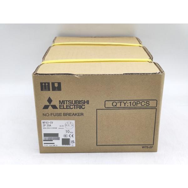 本体×10個入り 新品 三菱 MITSUBISHI NF63-CV 2P 20A その4