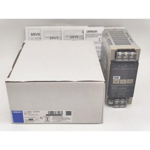 中のダンボールいたみあり 新品 オムロン OMRON S8VS-12024A 100to240VAC