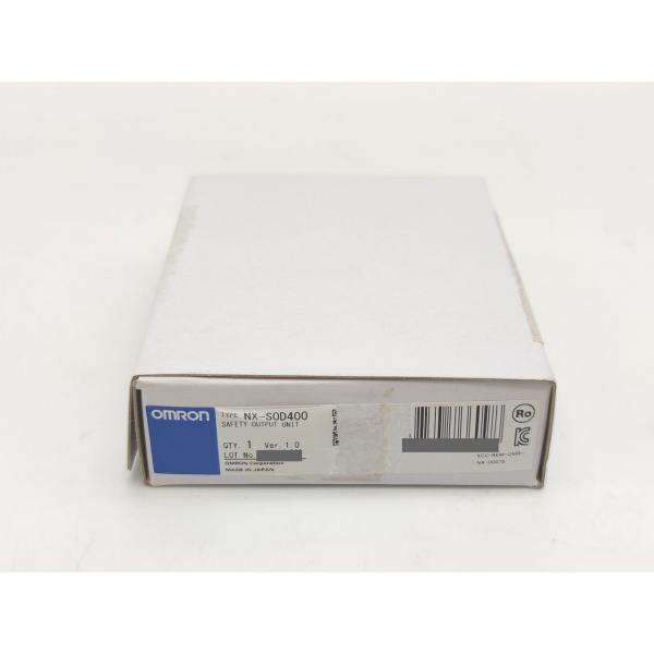 箱汚れいたみあり 新品 オムロン OMRON NX-SOD400 Ver.1.0