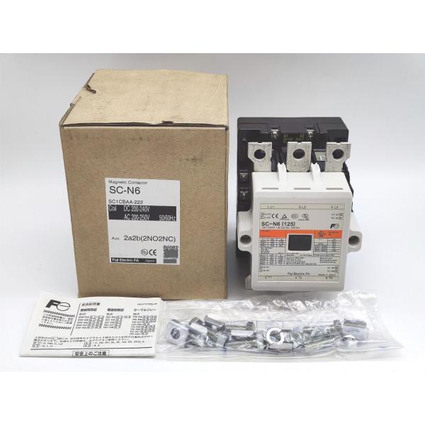 箱汚れ・いたみあり 本体一部スレサビあり たぶん未使用 富士電機 FujiElectric SC-N6 DC200-240V