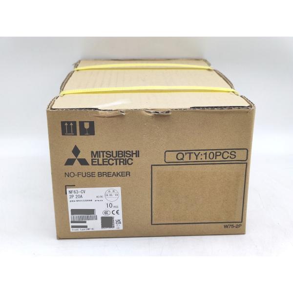 本体×10個入り 箱いたみ 新品 三菱 MITSUBISHI NF63-CV 2P 20A その7