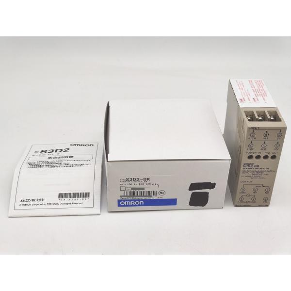 箱マジック書込あり 箱開封済み 未使用 オムロン OMRON S3D2-BK その1