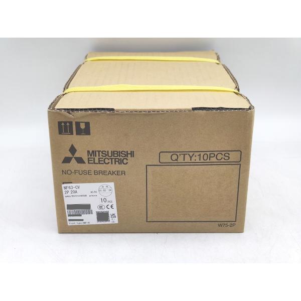 本体×10個入り 箱いたみ 新品 三菱 MITSUBISHI NF63-CV 2P 20A その4