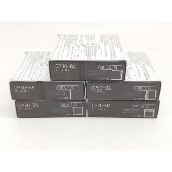 本体×5セット 新品 三菱 MITSUBISHI CP30-BA 1P 1-M 3A A