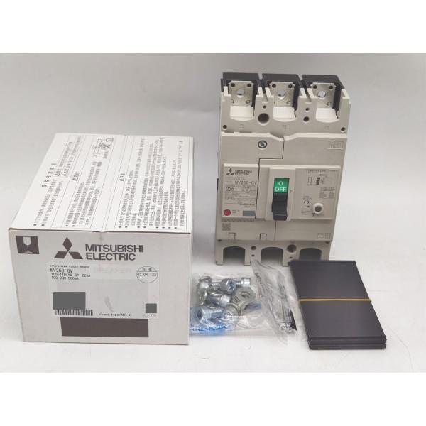 箱いたみあり 新品 三菱 MITSUBISHI NV250-CV 100-440VAC 3P 225A 100・200・500mA その10