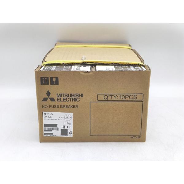 本体×10個入り 箱いたみ 新品 三菱 MITSUBISHI NF63-CV 2P 20A その5