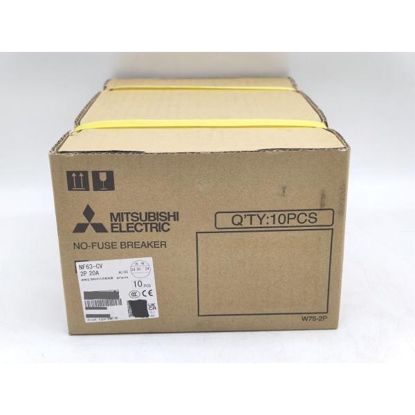 本体×10個入り 新品 三菱 MITSUBISHI NF63-CV 2P 20A その2