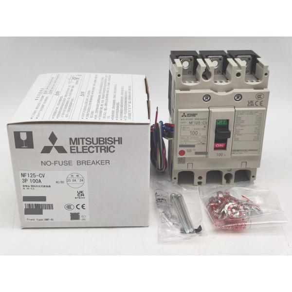 新品 三菱 MITSUBISHI NF125-CV 3P 100A AL.AX-1LS