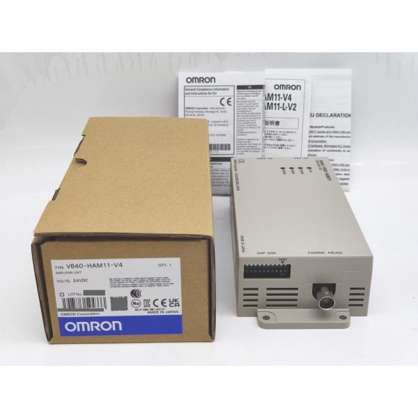 未使用 オムロン OMRON V640-HAM11-V4 24VDC