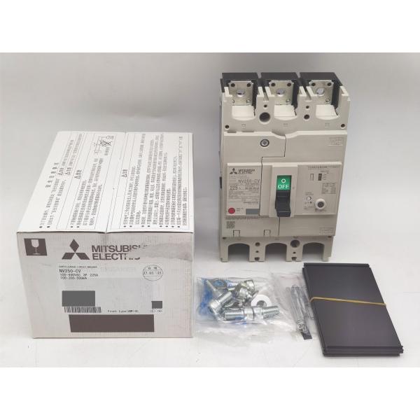 箱いたみあり 新品 三菱 MITSUBISHI NV250-CV 100-440VAC 3P 225A 100・200・500mA その2