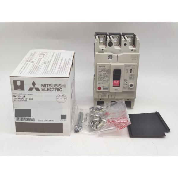 新品 三菱 MITSUBISHI NV125-CVF 100-440VAC 3P 100A 100・200・500mA その3