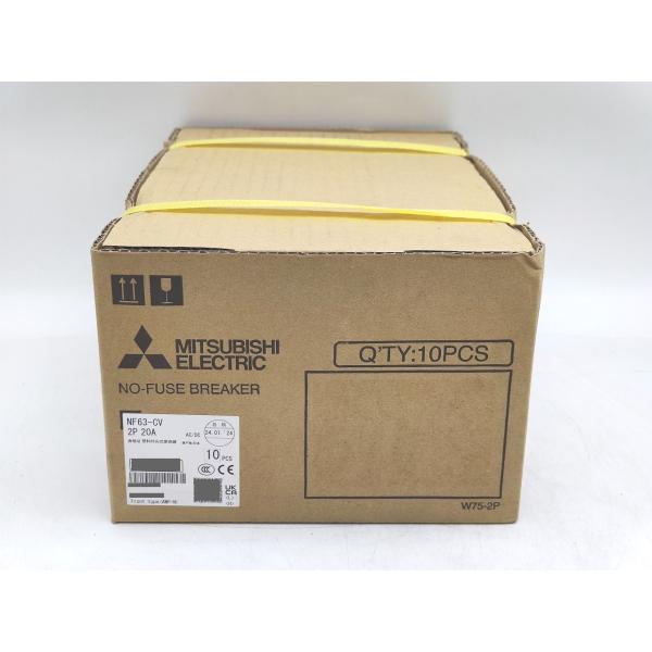 本体×10個入り 新品 三菱 MITSUBISHI NF63-CV 2P 20A その6