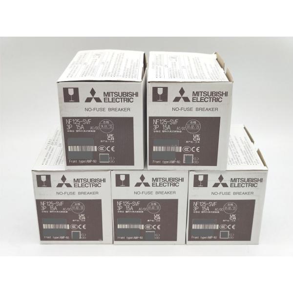 本体×5セット 新品 三菱 MITSUBISHI NF125-SVF 3P 15A その1