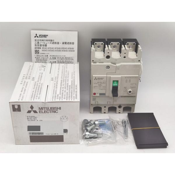 新品 三菱 MITSUBISHI NF250-NCV 100/200VAC 3P 125A その4