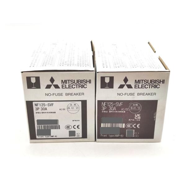 2点セット 新品 三菱 MITSUBISHI NF125-SVF 3P 30A