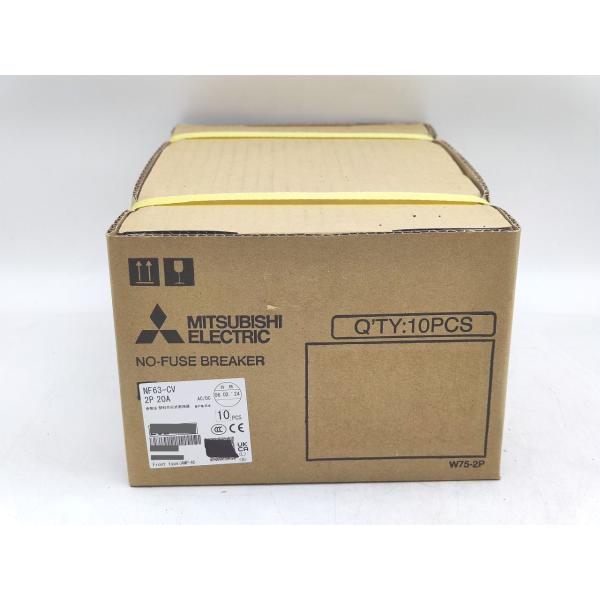 本体×10個入り 新品 三菱 MITSUBISHI NF63-CV 2P 20A その7