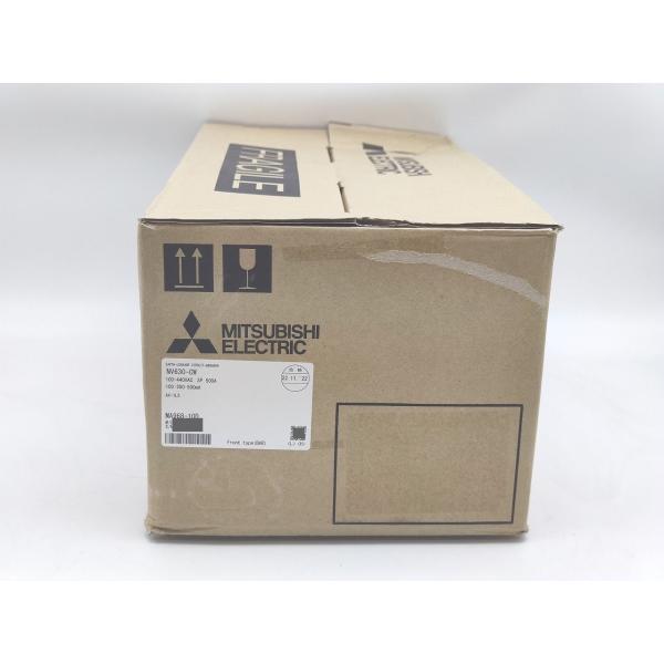 箱いたみ 新品 三菱 MITSUBISHI NV630-CW 100-440VAC 3P 500A 100・200・500mA AX-1LS
