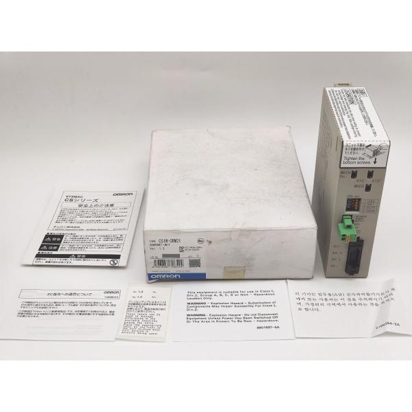 箱汚れいたみあり 箱開封済み 未使用 オムロン OMRON CS1W-CRM21 Ver.1.3