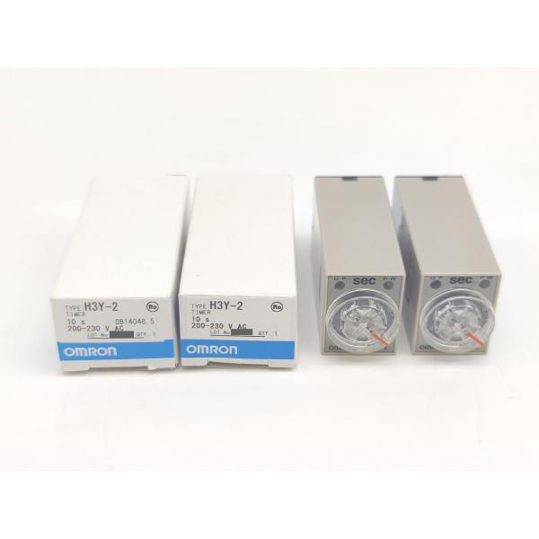 未使用 オムロン OMRON H3Y-2 10S 200-230VAC 2点セット